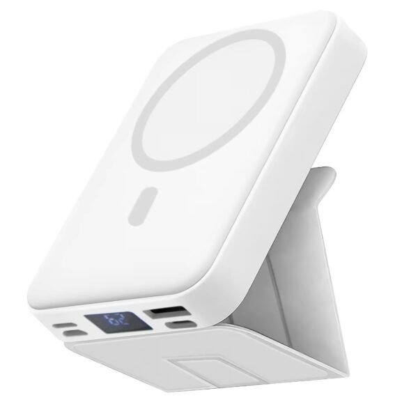 Power Bank Magnetic Portable Wireless FastCharger 10000mAh Type - C Cable LEDDisplay 22.5W PD Fast Charging LightingMag-Safe Battery Pack For IPhone15 14 13 12 Mini Pro Pro Max Devices Digital - Image 3