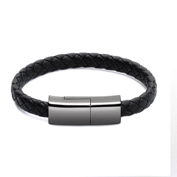 USB Bracelet Charger Cable – Stylish Charging Cord for iPhone 14/13, USB-C & Micro USB Phones - Image 9